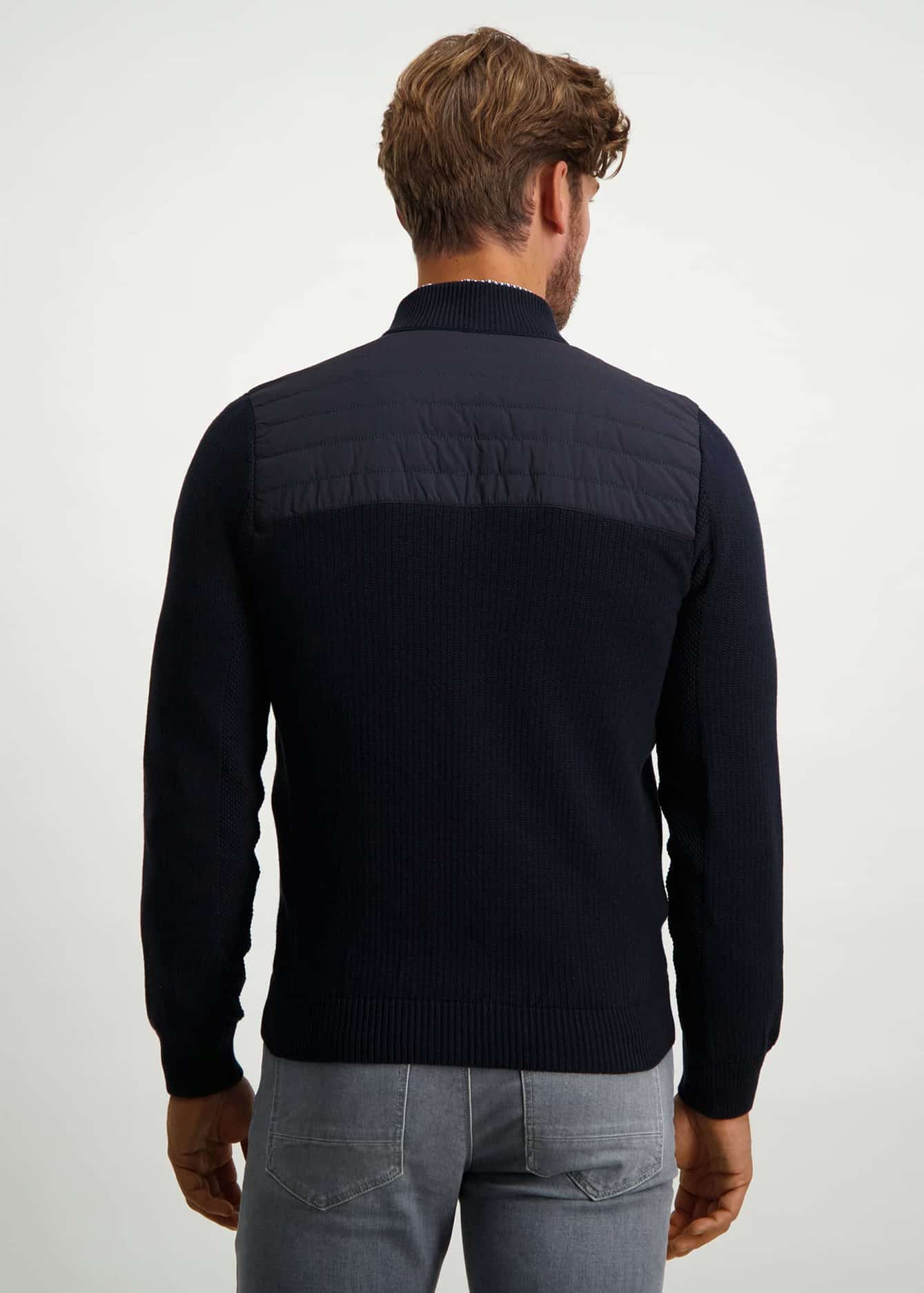 State Of Art Vest Gebreid Rits - Afbeelding 3