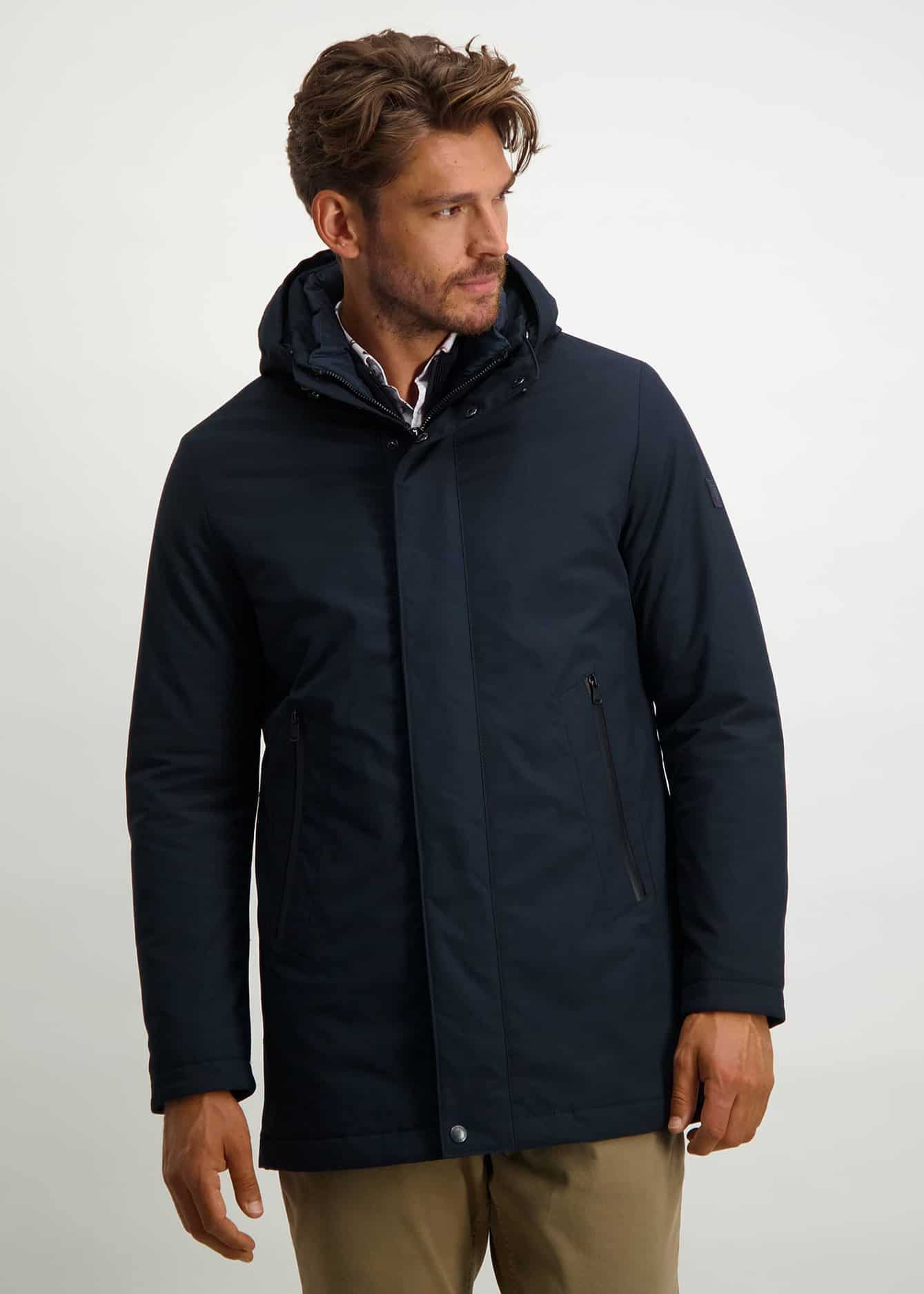 State Of Art Winterjas Blauw - Afbeelding 2