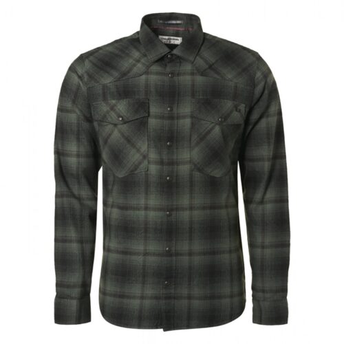 No Excess Geruit Shirt Groen