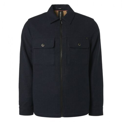 No Excess Overshirt Blauw Rits