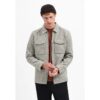 No Excess Overshirt Zipper