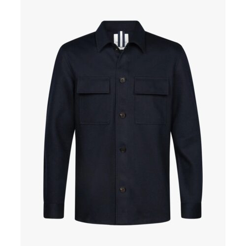 Alternative view of Profuomo Overshirt Blauw
