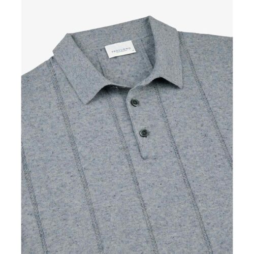 Alternative view of Profuomo Polo Open Kraag