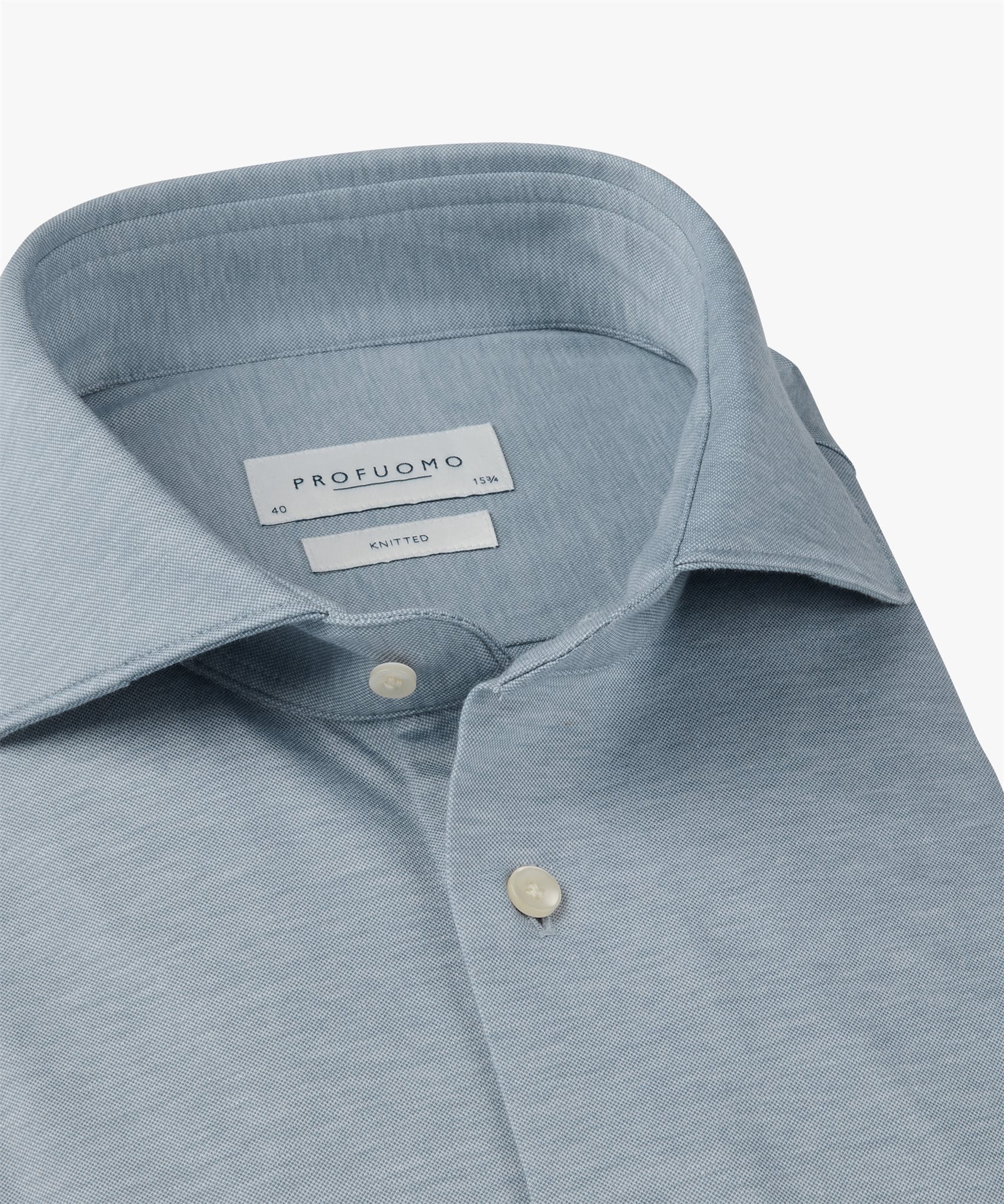 Profuomo Shirt Knit Blauw