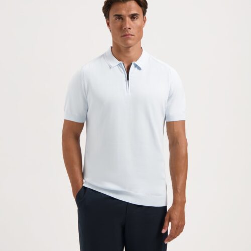 Saint Steve Polo Kraag Blauw