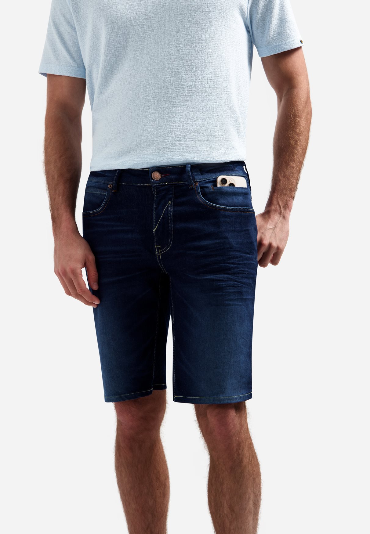 No Excess Korte Broek Denim - Afbeelding 3
