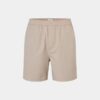 Plain Korte Broek Beige